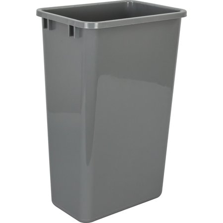 HARDWARE RESOURCES 50 Quart Plastic Waste Containers 4PK CAN-50GRY-4